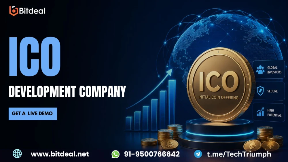 Turn Your Blockchain Vision into Investor Interest with ICO Development