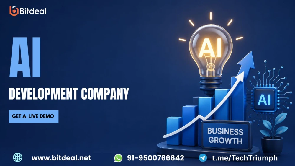 Turn Smart Ideas into Business Growth with AI Development