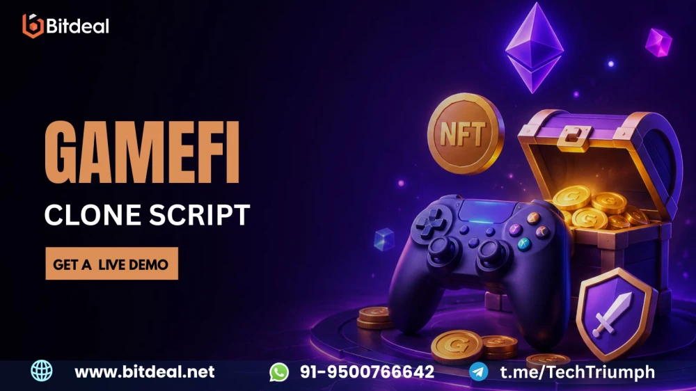 Turn GameFi Clone Script into a MillionDollar Gaming Business