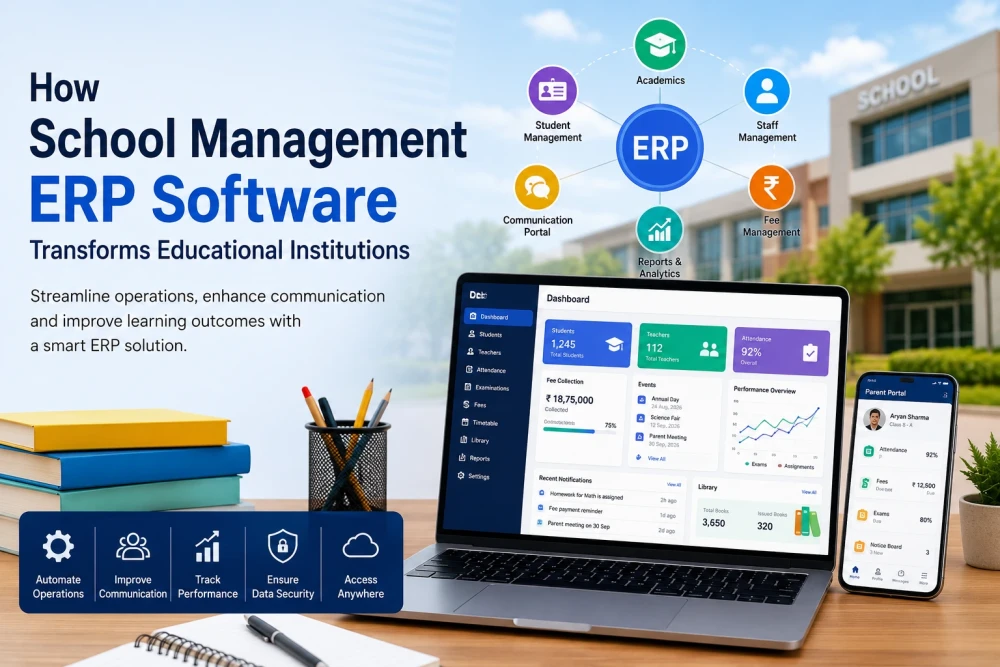 Smart School ERP Software for Better Student Management