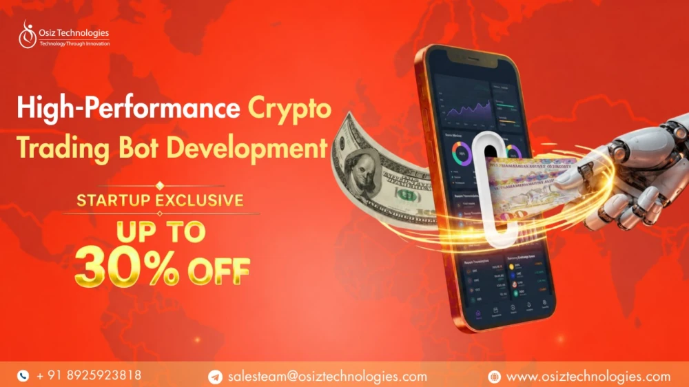 Exclusive 30 OFF on AI Crypto Trading Bot Solutions