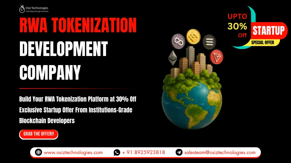 Build Your RWA Tokenization Platform at 30 Off  Exclusive Startup Offer From Ins