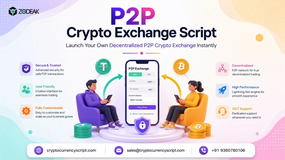 Launch Your Own P2P Crypto Exchange Platform