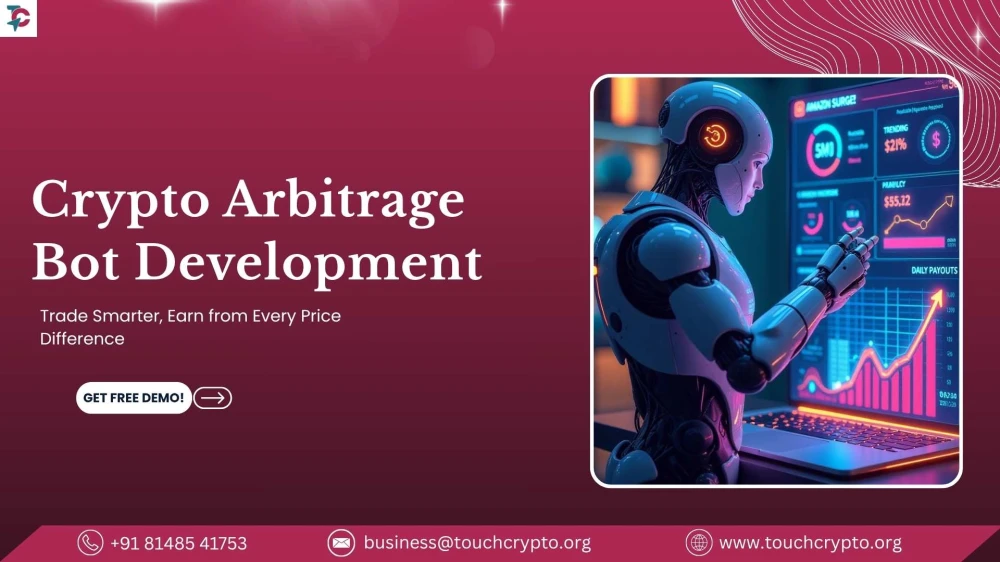 Crypto Arbitrage Trading Bot Development