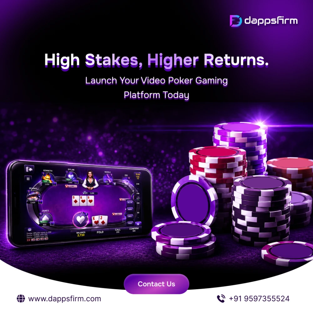 Make Your Mark in iGaming Now With Our Video Poker Game Development Service