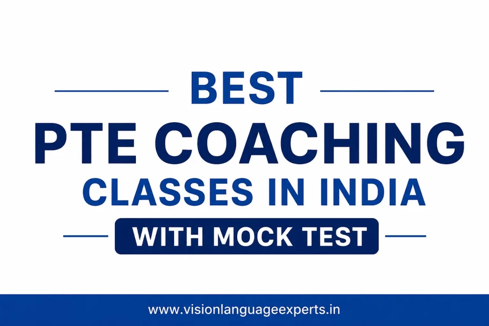 Best PTE Coaching Classes in India with Free AI Mock Test