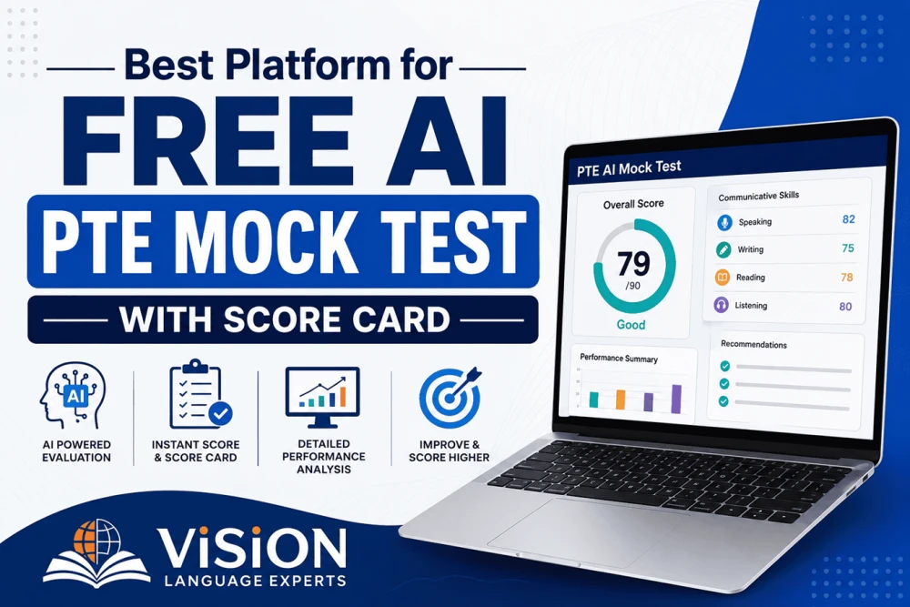 PTE Speaking Mock Test Online Free with Score Report