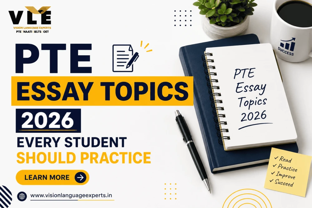 Practice These PTE Essay Topics 2026 to Improve Your Writing Score