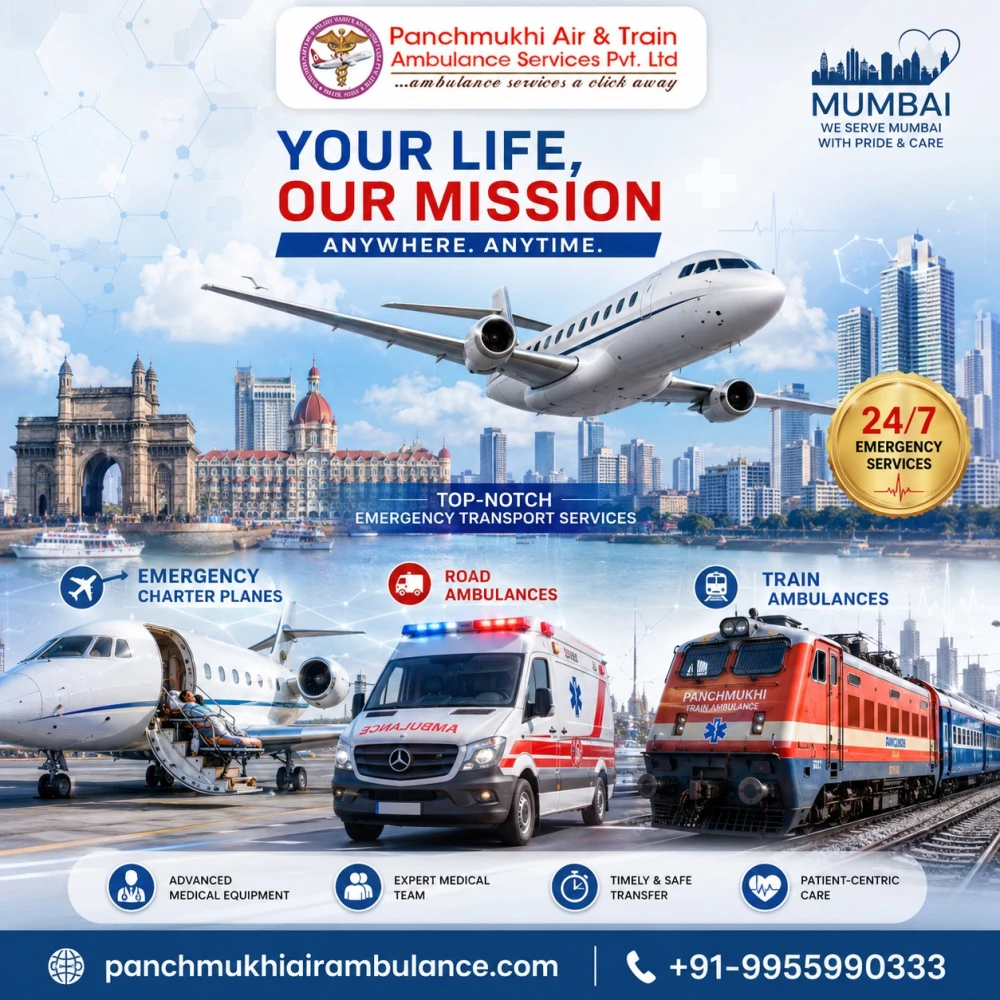 Panchmukhi Low Cost Air Ambulance in Mumbai Connecting Patients Across the Natio