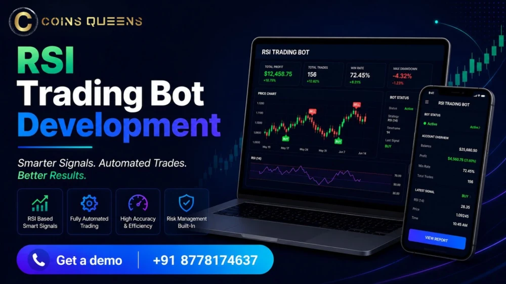 RSI Trading Bot Development for Smarter Automated Trading