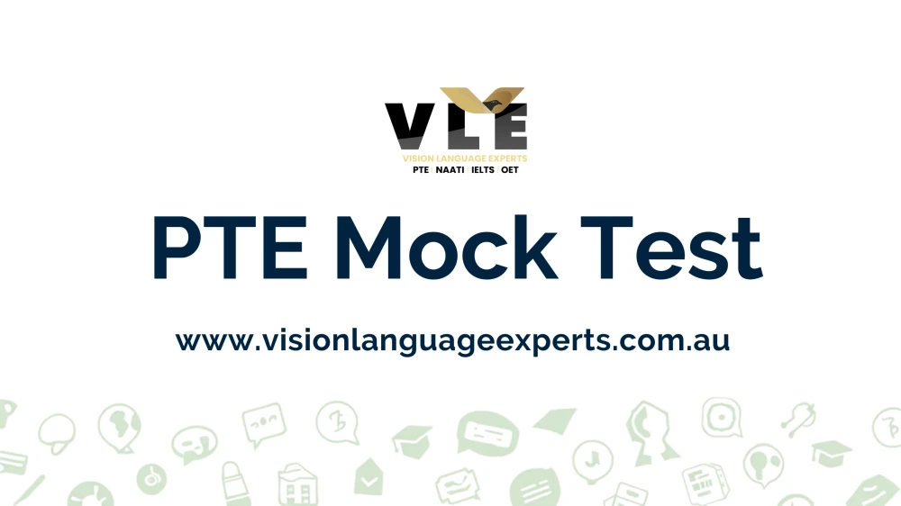 Online PTE Mock Test for 79 Score  Vision Language Experts