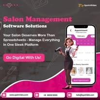 Simplify Salon Operations with SpotnRides Salon Management Software