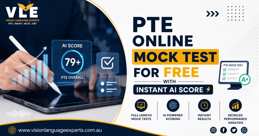 Claim Your Free PTE Online Mock Test
