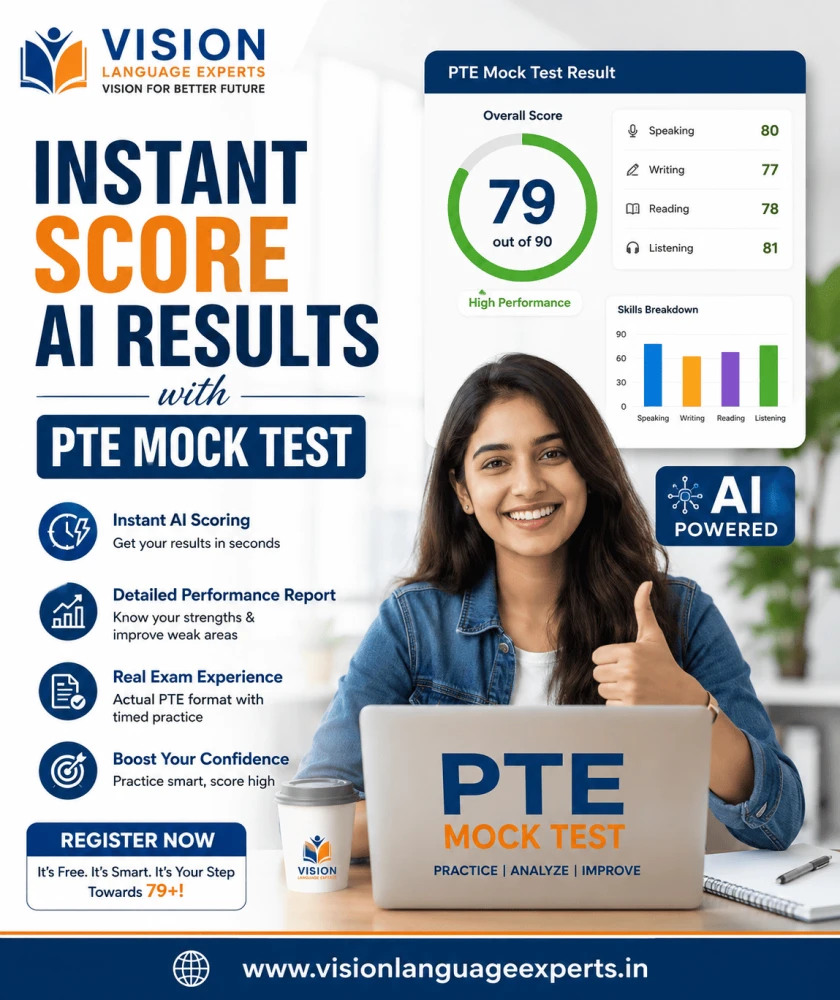 Free PTE Mock Test for Academic  Core