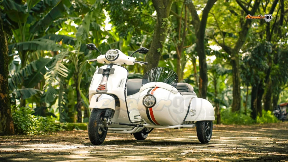 Sidecar Kit for Vespa GTS Handcrafted by Scooter99