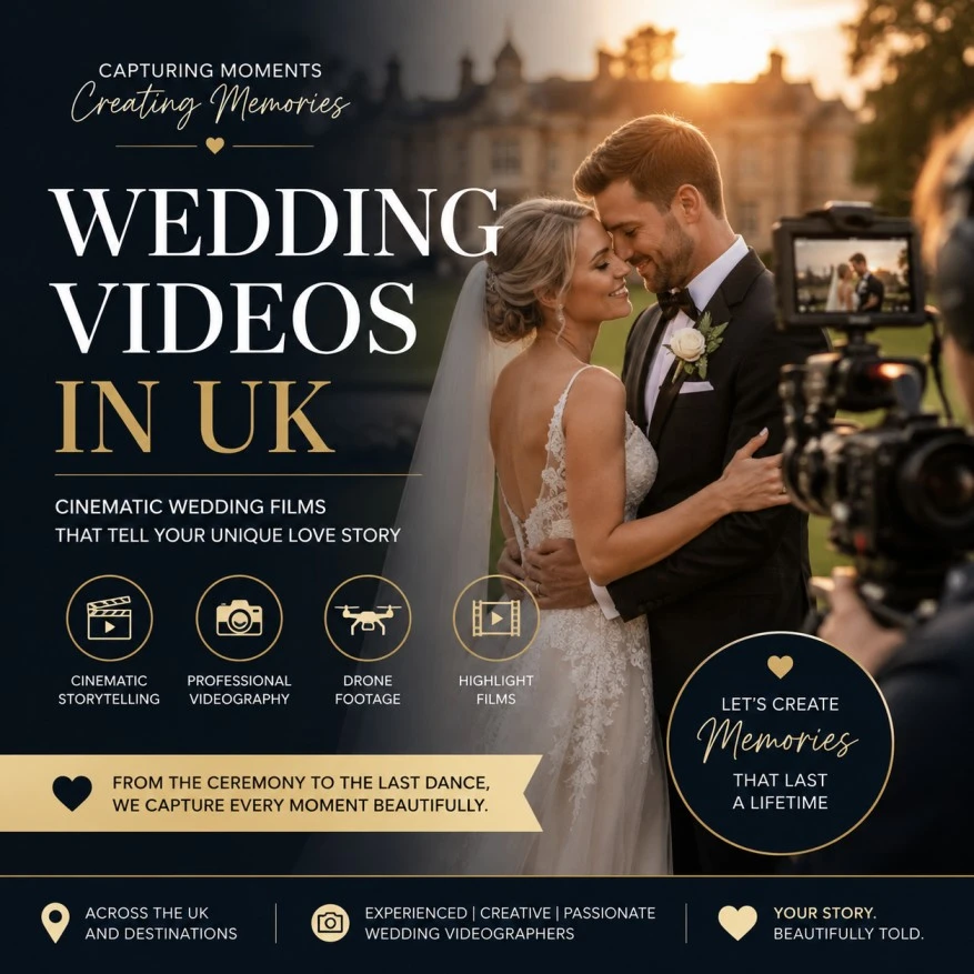 Wedding Videographer UK  Luxury Wedding Videos Across the UK