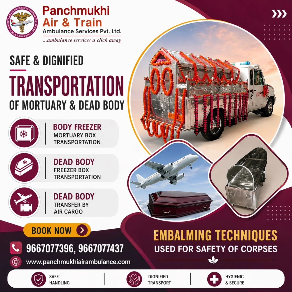 Panchmukhi Dead Body Transportation in Bangalore Professional Support Team