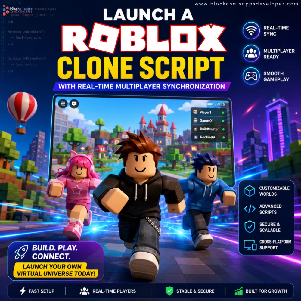 Launch a Roblox Clone Script with RealTime Multiplayer Synchronization