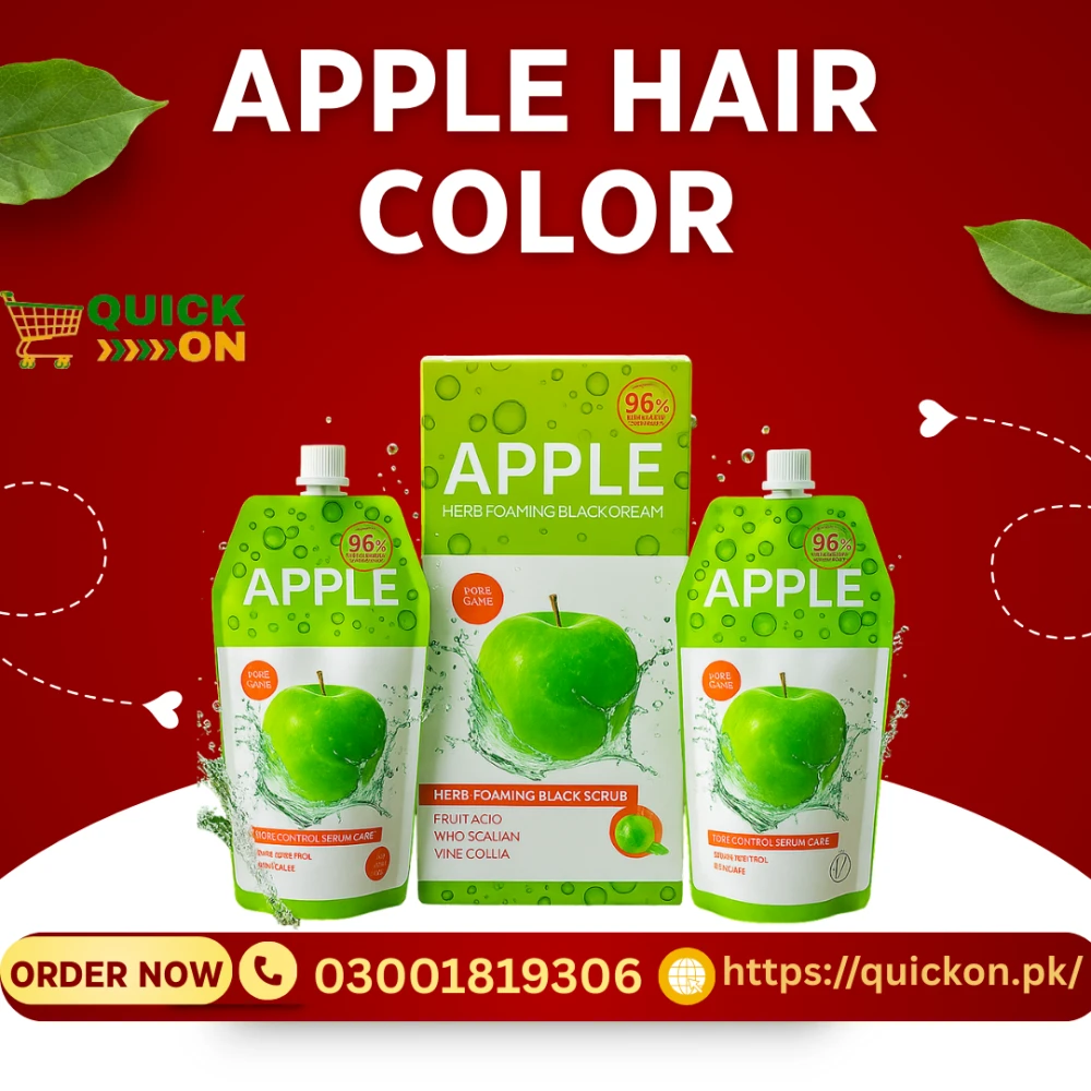 Apple Hair Color Black & Dark Brown Shades in Pakistan | 03001819306