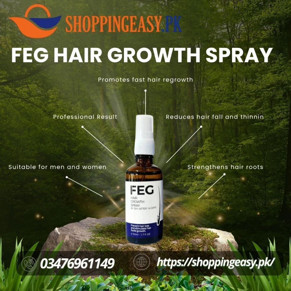 FEG plus Hair Growth Spray Price in Pakistan