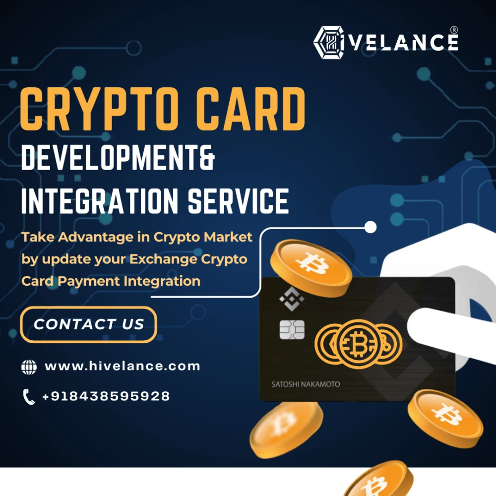 Best crypto card development Company - Hivelance
