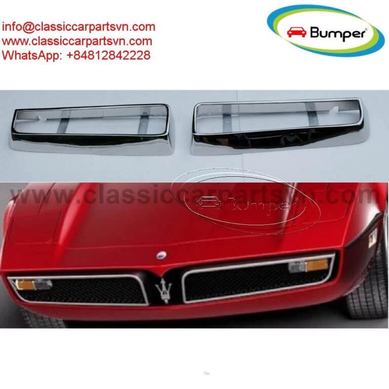 Maserati Bora front grill
