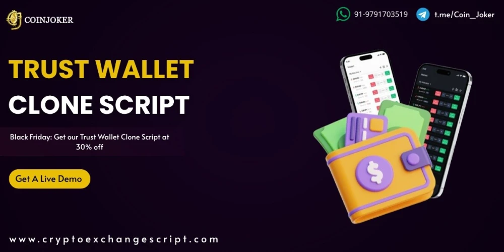 Launch a best Decentralized Wallet Platform with our Trust Wallet Clone Script B
