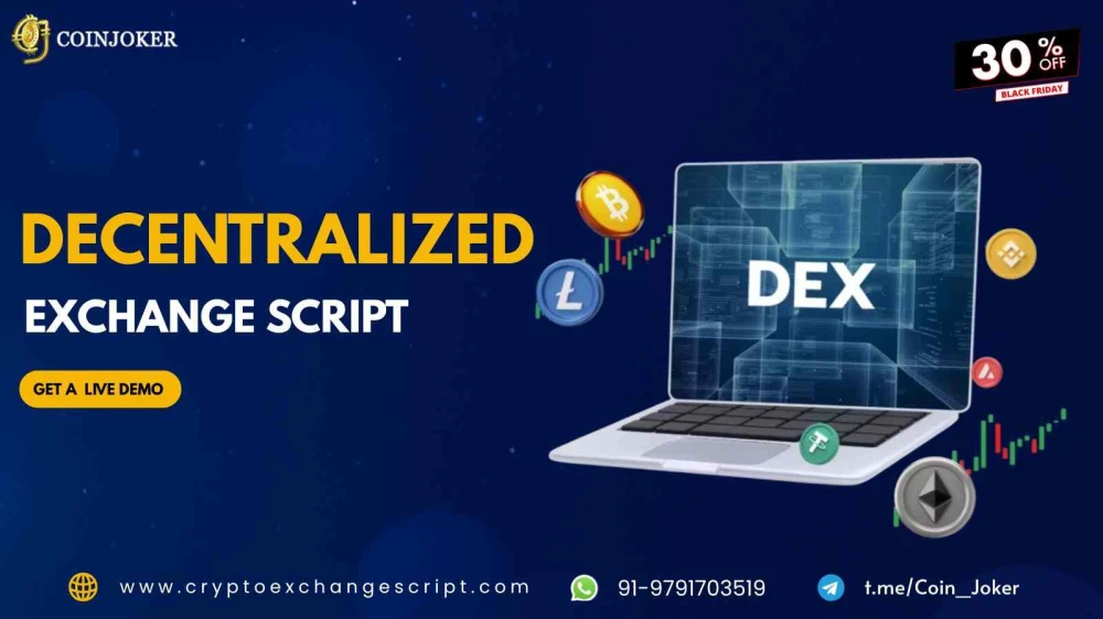 Decentralized Exchange Script USA | 30% OFF – Coinjoker (New York City)