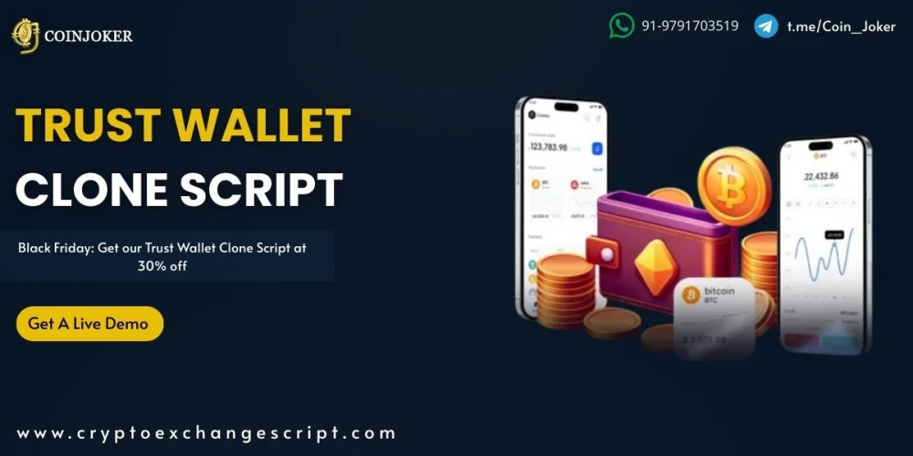 Build a Web3-Enabled Crypto Wallet App using Our Advanced Trust Wallet Clone Scr