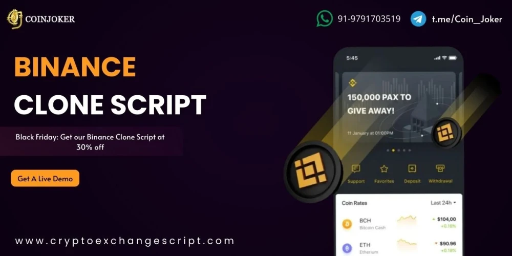 Build a Secure and Scalable Trading Platform Using Our Advanced Binance Clone Sc