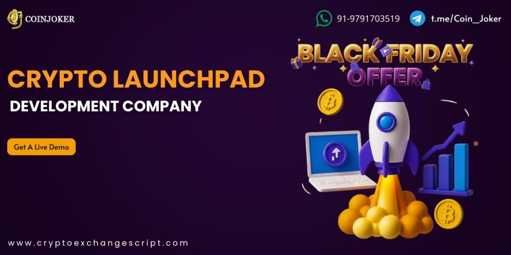 Black Friday Offer! Get 30% OFF on Crypto Launchpad Service & Exchange Developme