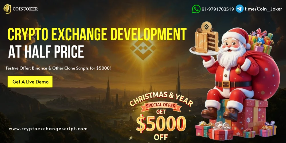 Coinjoker Christmas Gift Get Your Binance Clone Script For $5000