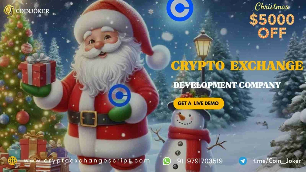 Christmas & New Year Mega Deal: Save $5000 on Crypto Exchange Development & Clon