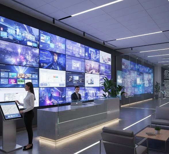 Digital Signage Company In Dubai Uae By Purplewave Fze