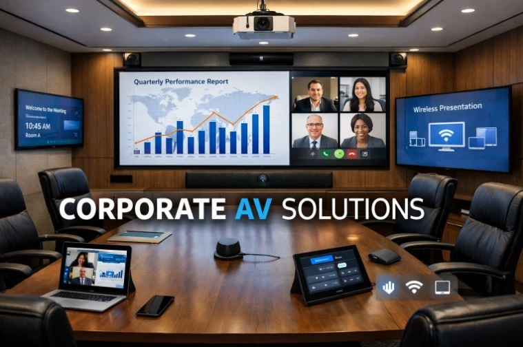 Corporate AV Solutions in UAE Dubai Purplewave FZE
