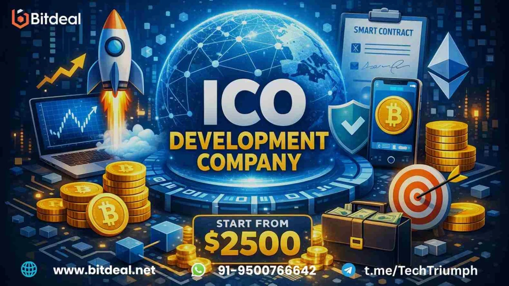ICO Development Built for Blockchain Startups – Start from $2500