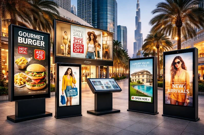 Reliable Digital Signage Company in UAE | Complete Signage & LED Display Solutio