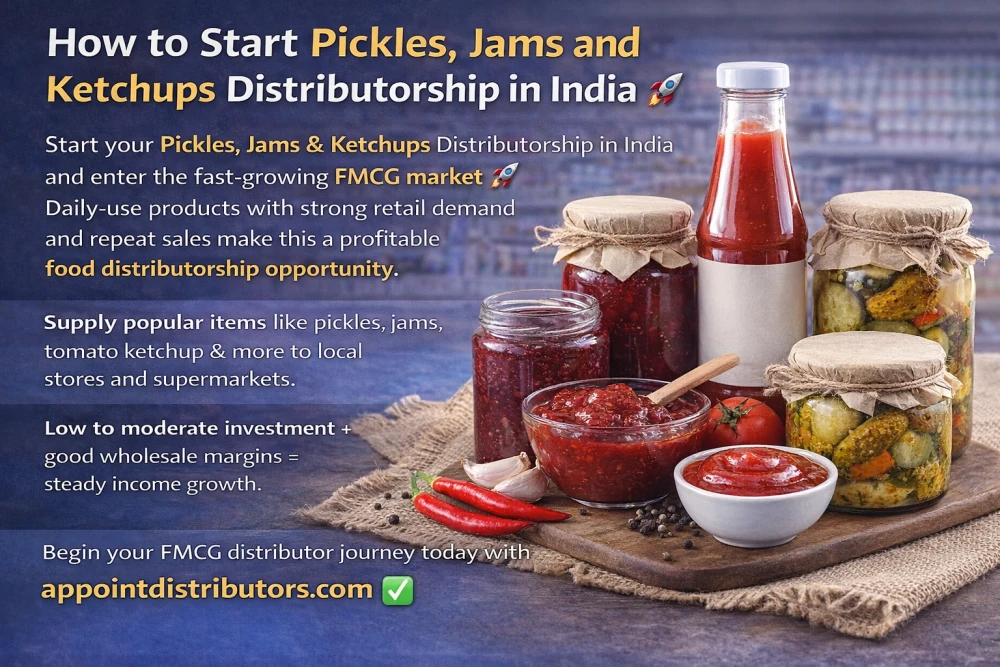 How to Start Sauces Distributorship Business in India