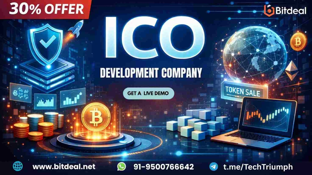 Turn Your Crypto Idea into Reality with ICO Development – 30% Off