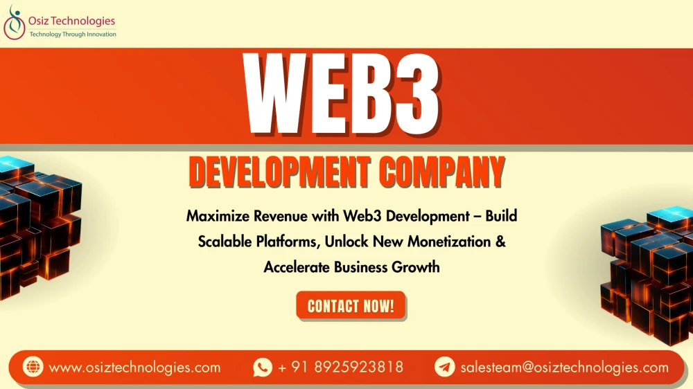 Maximize Revenue with Web3 Development – Build Scalable Platforms, Unlock New Mo