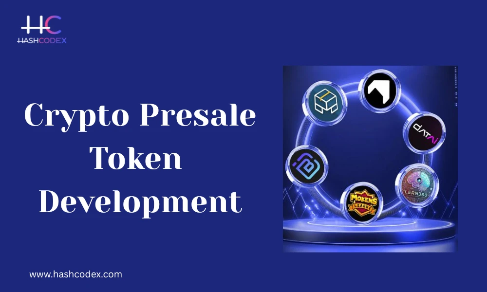Launch Your Crypto Presale Token with Hashcodex Experts