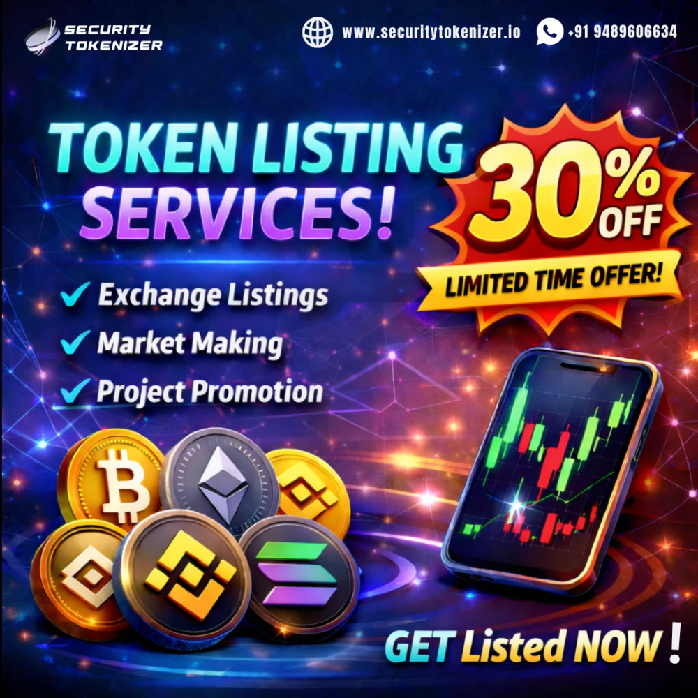 Token Created but Not Listed? Get 30% OFF Token Listing Services