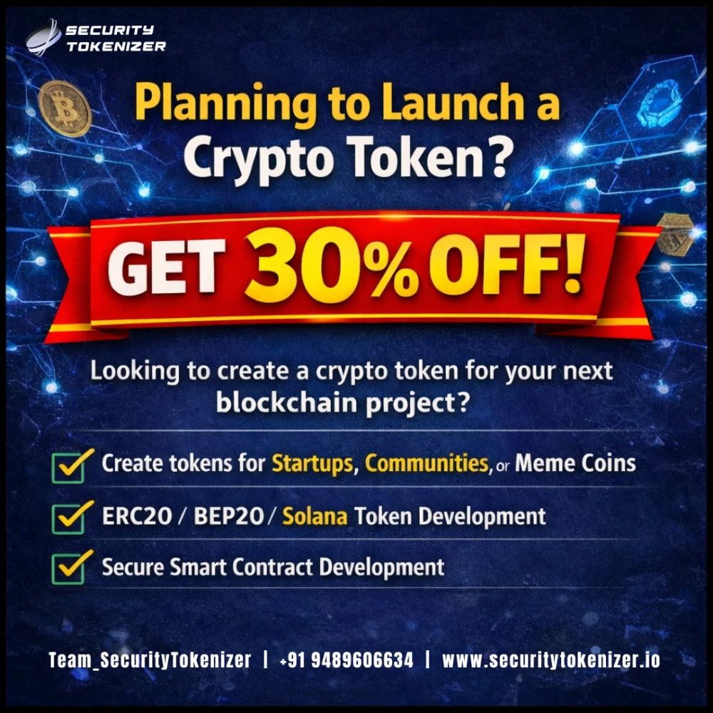Planning to Launch a Crypto Token? Get 30% OFF