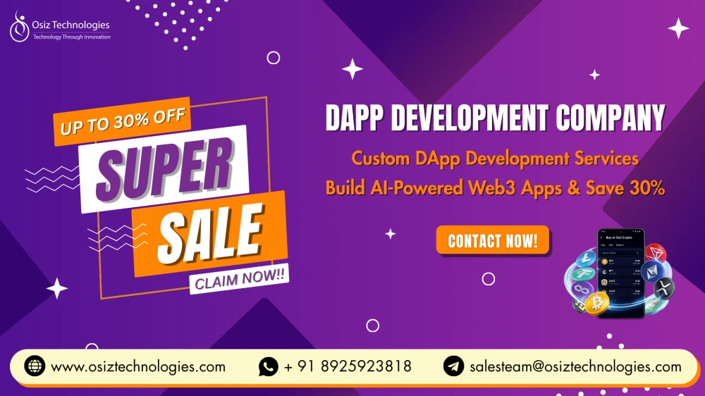 Custom DApp Development Services – Build AI-Powered Web3 Apps & Save 30% – Start