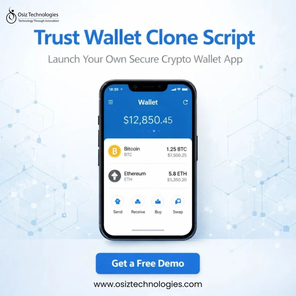 100% Secure TrustWallet Clone Script for Fast Business Setup - Osiz