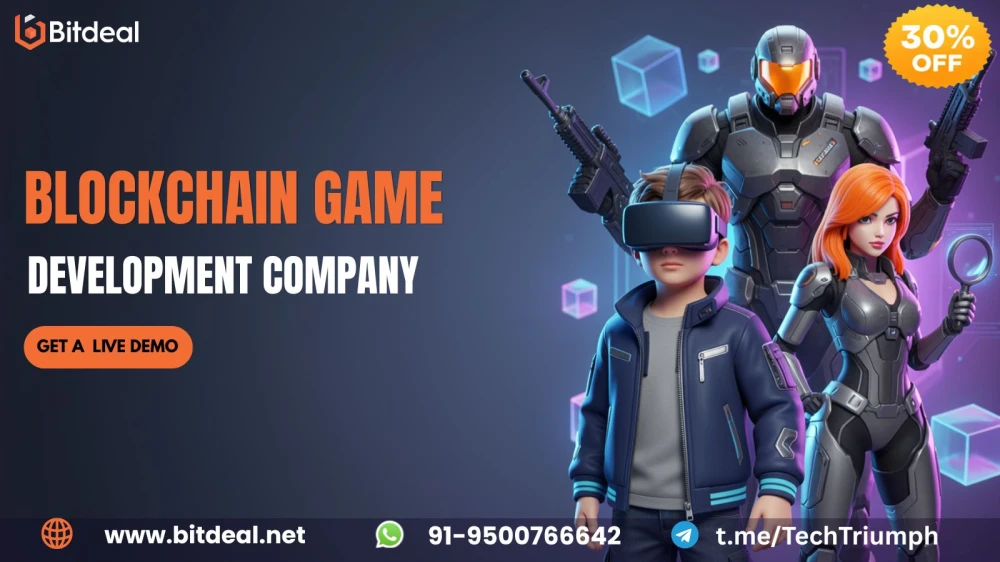 Take Your Game to the Next Level with Blockchain Game Development – Save 30% Now