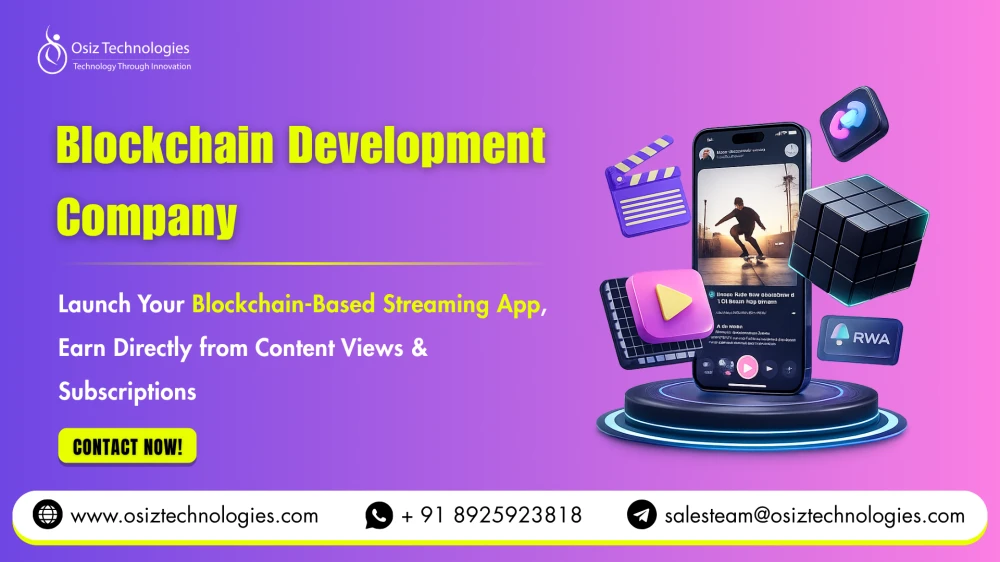 Launch Your Blockchain-Based Streaming App – Earn Directly from Content Views &