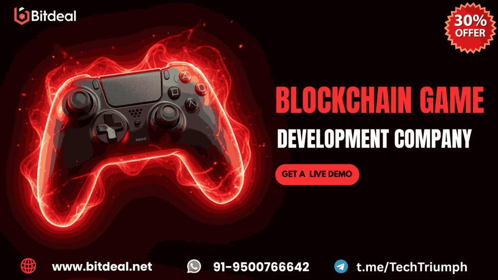 Build Smart. Earn Bigger – Blockchain Game Development 30% Off