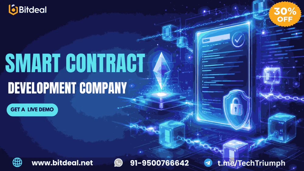 Automate Your Business with Smart Contract Development – 30% Off