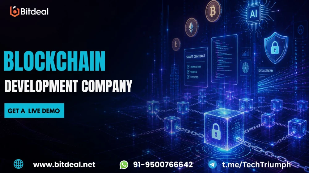 Turn Your Vision into Secure Digital Solutions with Blockchain Development